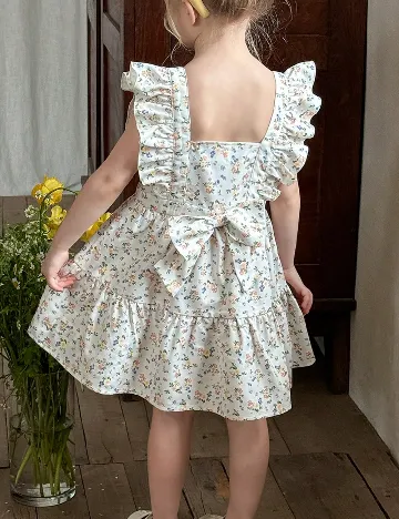 Rochie scurta Shein Kids, floral print