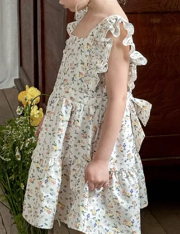 Rochie scurta Shein Kids, floral print
