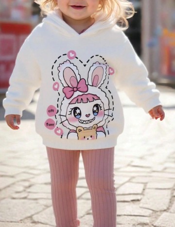 Compleu Shein Kids, roz/alb