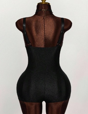 Salopeta modelatoare SHEIN CURVE, negru