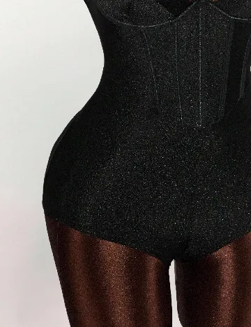 Salopeta modelatoare SHEIN CURVE, negru