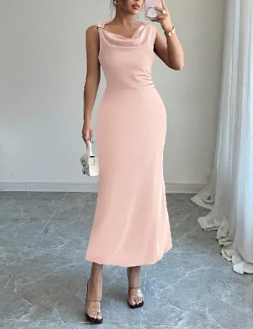 Rochie medie SHEIN, roz