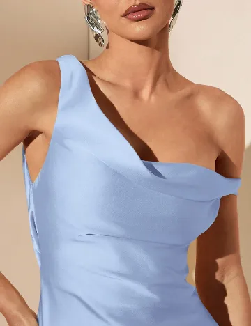 Rochie lunga SHEIN, bleu