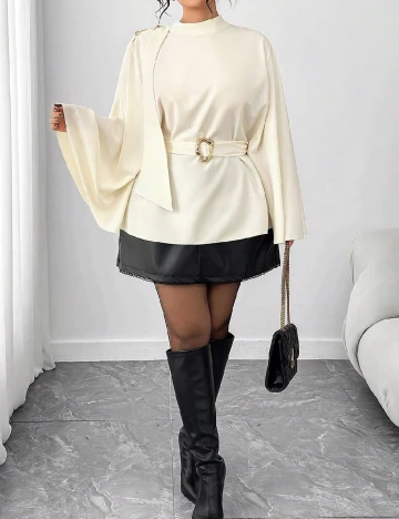 Bluza SHEIN CURVE, crem