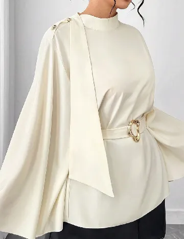 Bluza SHEIN CURVE, crem