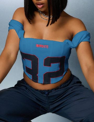 Top SUMWON, albastru