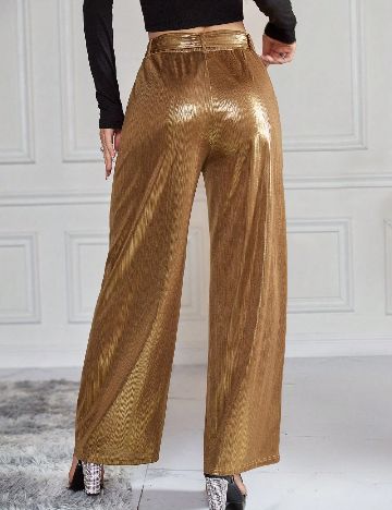 Pantaloni SHEIN, auriu