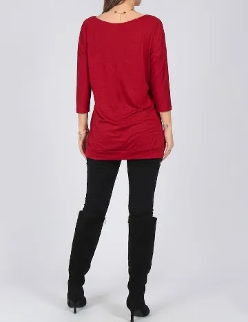 Bluza Pull&Bear, rosu