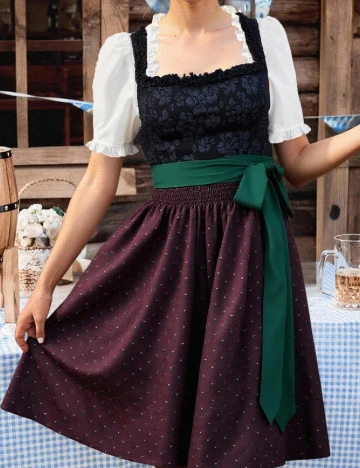 Rochie medie SHEIN, bleumarin