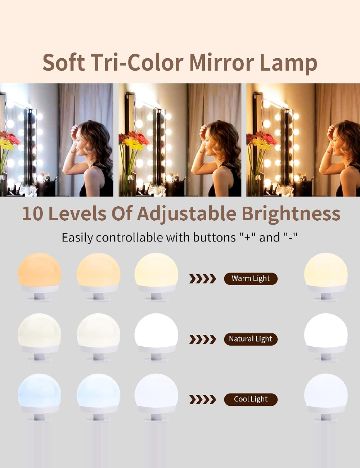 Set becuri LED SHEIN, alb