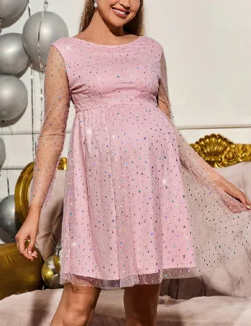 Rochie scurta SHEIN Maternity, roz