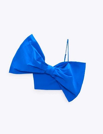 Top Zara, albastru