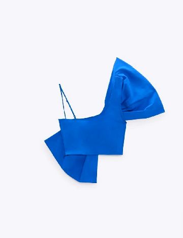 Top Zara, albastru