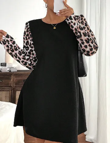 Rochie scurta SHEIN CURVE, negru