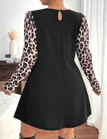 Rochie scurta SHEIN CURVE, negru