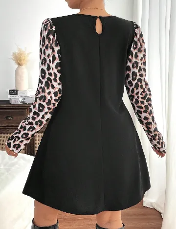 Rochie scurta SHEIN CURVE, negru