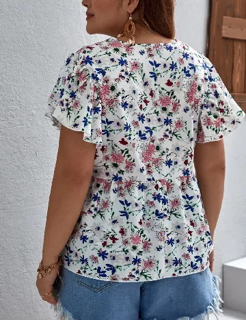 Bluza SHEIN CURVE, floral print