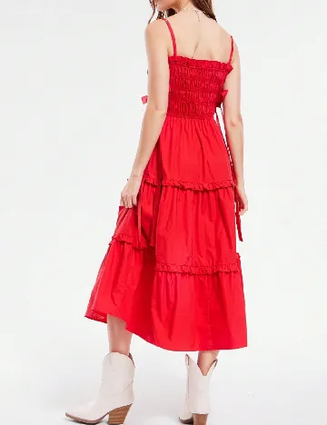 Rochie medie SHEIN, rosu