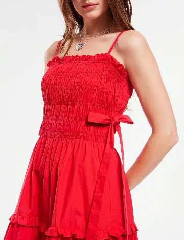 Rochie medie SHEIN, rosu