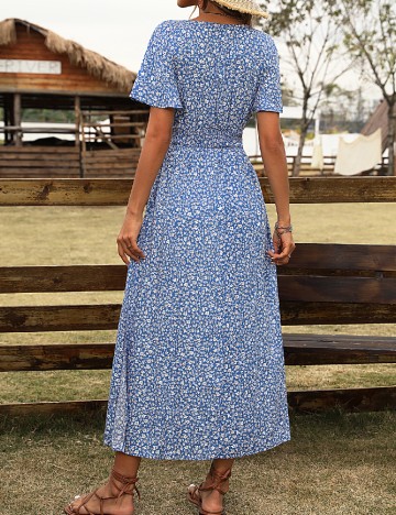 Rochie medie SHEIN, albastru