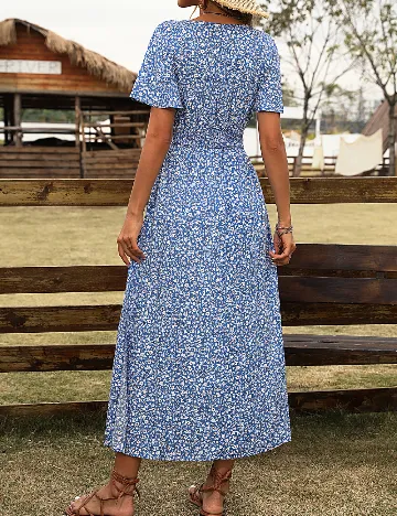 Rochie medie SHEIN, albastru