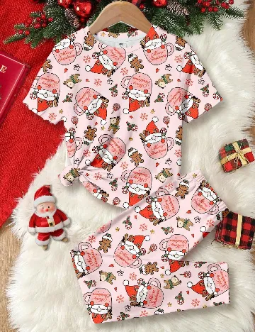 Pijama Shein Kids, mix culori