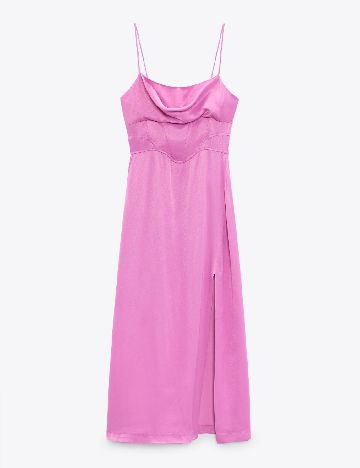 Rochie medie Zara, roz