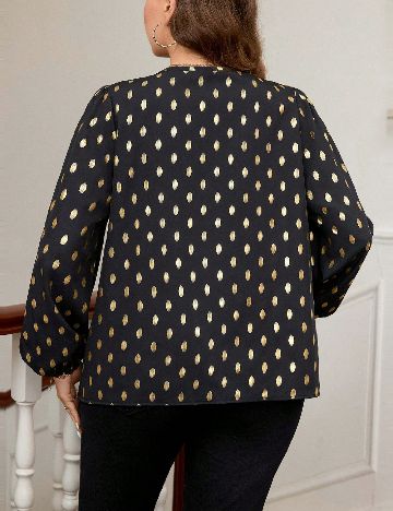 Bluza SHEIN CURVE, negru