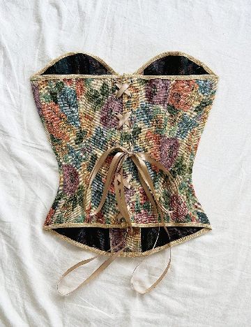 Corset SHEIN, floral print