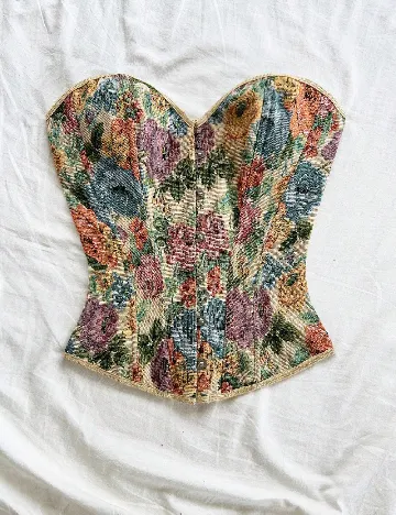 Corset SHEIN, floral print