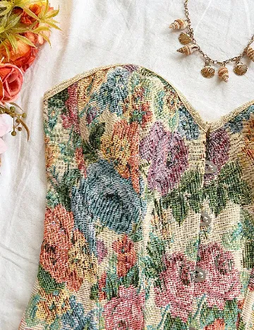 Corset SHEIN, floral print