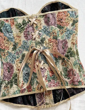 Corset SHEIN, floral print