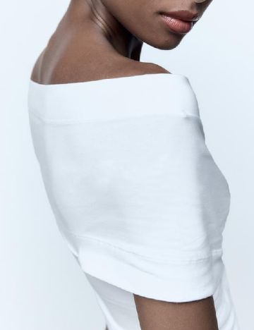 Top Zara, alb