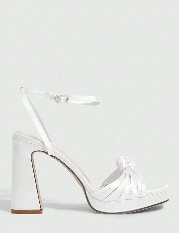 Sandale SHEIN, alb