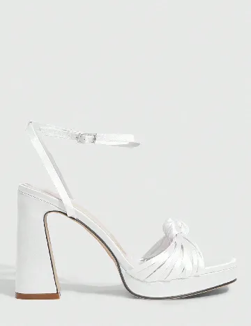 Sandale SHEIN, alb