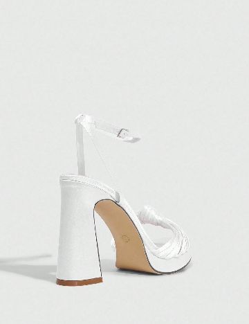 Sandale SHEIN, alb
