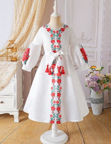 Rochie Shein Kids, alb