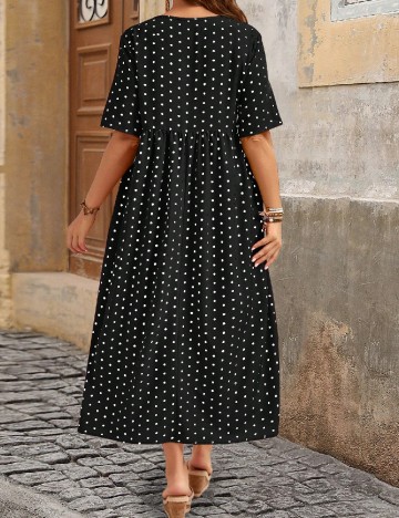 Rochie lunga SHEIN CURVE, negru