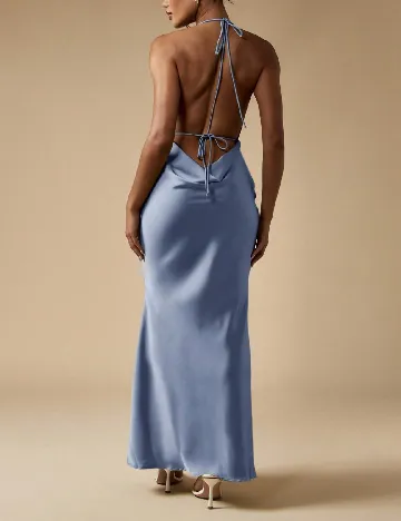 Rochie lunga Missguided, albastru