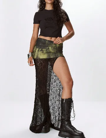 Top SHEIN, negru