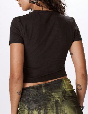 Top SHEIN, negru