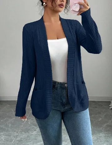 Blazer SHEIN, bleumarin