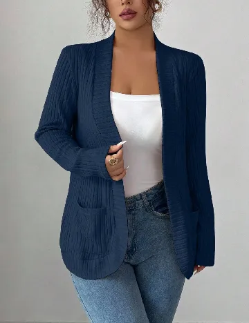 Blazer SHEIN, bleumarin