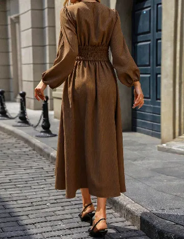 Rochie medie SHEIN, maro