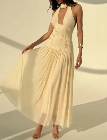 Rochie lunga SHEIN, galben