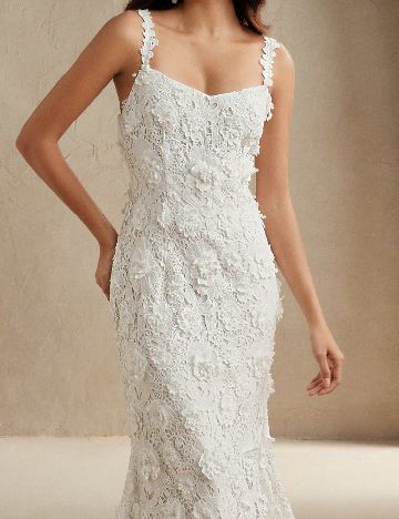 Rochie lunga Anewsta, alb