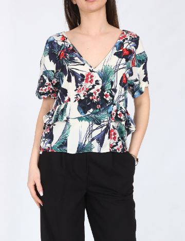 Bluza Zara, floral print