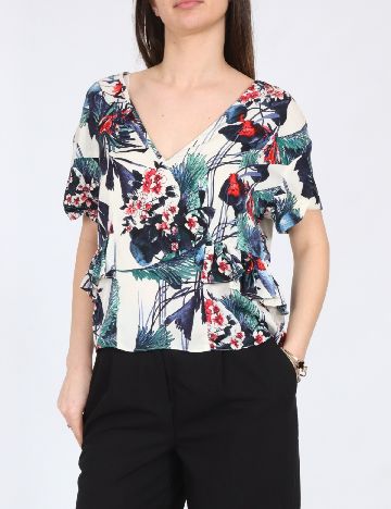 Bluza Zara, floral print