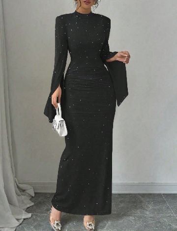 Rochie lunga SHEIN, negru