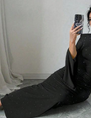 Rochie lunga SHEIN, negru